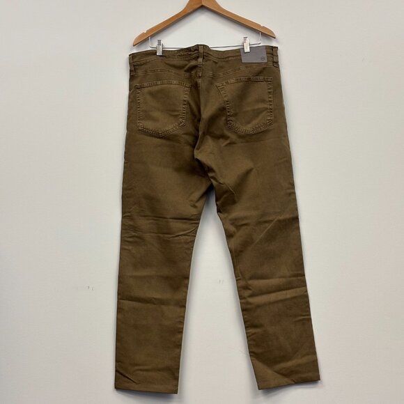 AG Adriano Goldschmied Brown Tellis Pants | 38x34 | Modern Slim Cut - Picture 5 of 5